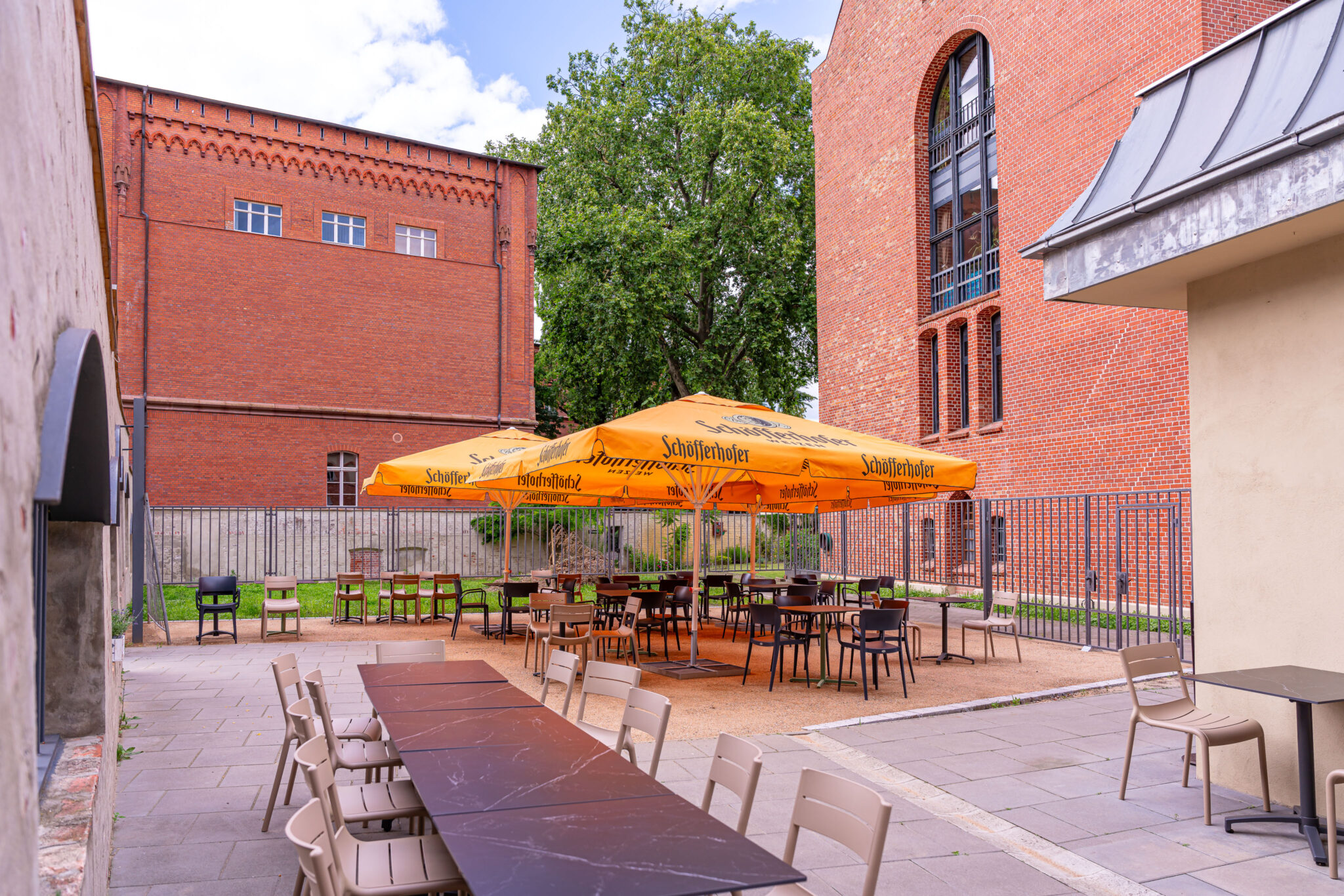 daily am dom restaurant stendal mediterran großzügige außenterrasse mit blick auf den dom